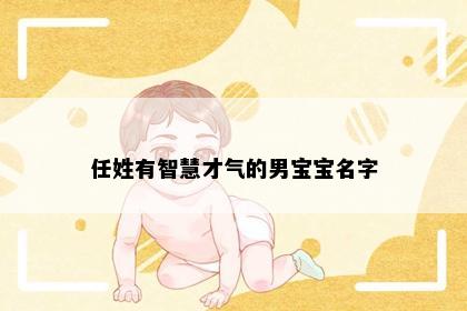 任姓有智慧才气的男宝宝名字