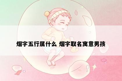 熠字五行属什么 熠字取名寓意男孩