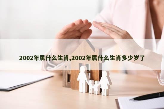 2002年属什么生肖,2002年属什么生肖多少岁了
