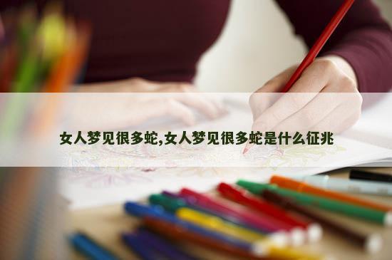 女人梦见很多蛇,女人梦见很多蛇是什么征兆