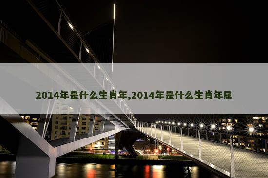 2014年是什么生肖年,2014年是什么生肖年属 2014年是什么生肖年,2014年是什么生肖年属